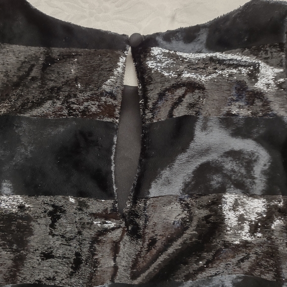 Banana Republic Limited Edition Made in Portugal black striped Cocktail Dress - Picture 10 of 12